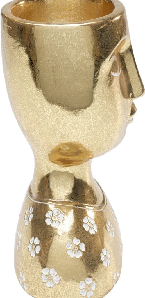 KARE Design Decofiguur Daisy Head Goud