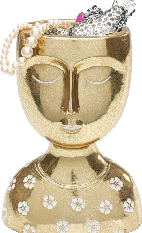 KARE Design Decofiguur Daisy Head Goud
