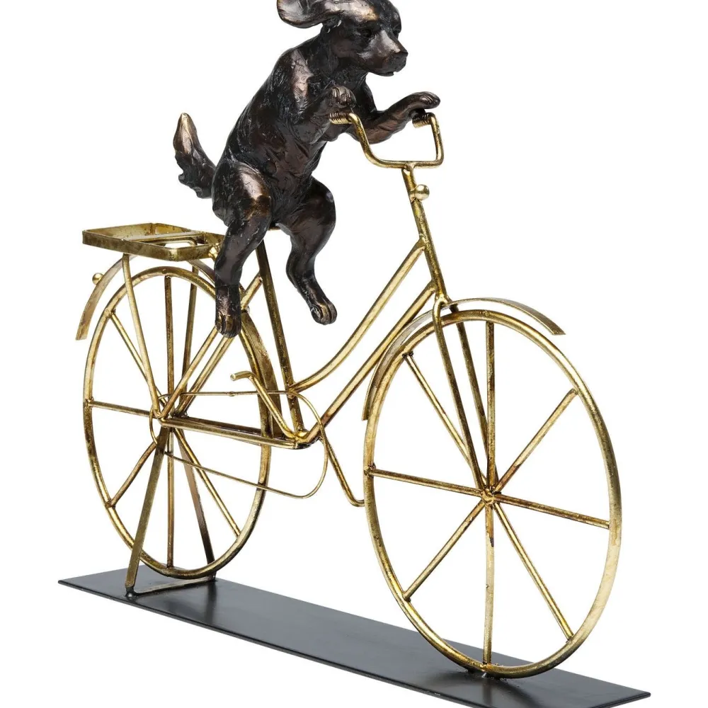 decofiguur_dog_with_bicycle_2.webp KARE Design Decofiguur Dog With Bicycle