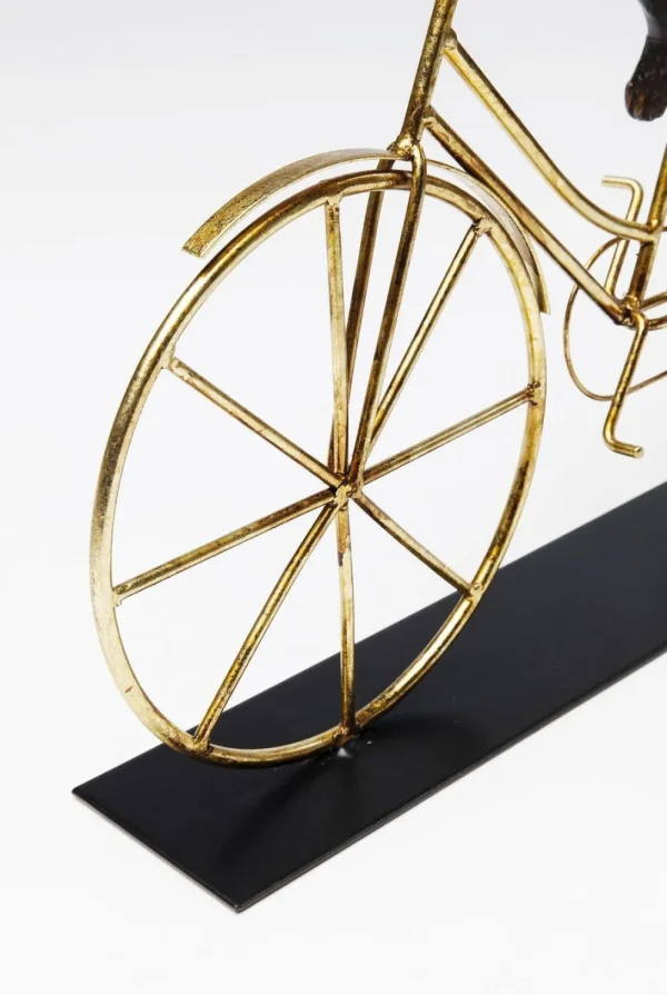 KARE Design Decofiguur Dog With Bicycle