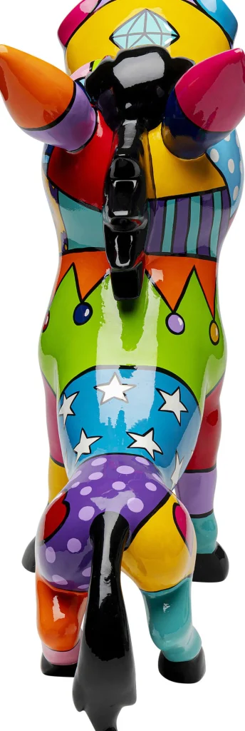 KARE Design Decofiguur Donkey Patchwork 54cm