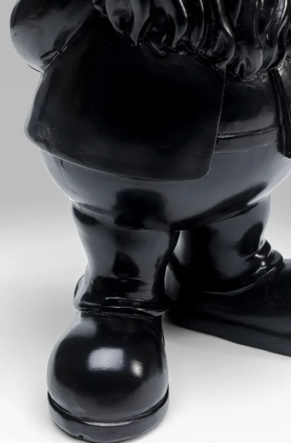 KARE Design Decofiguur Dwerg Staand Zwart Goud 30cm