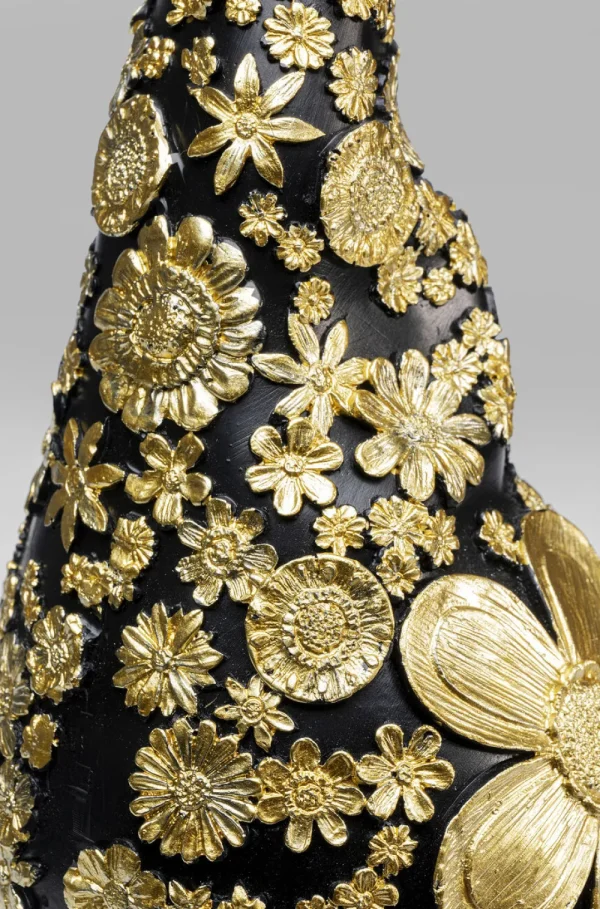 KARE Design Decofiguur Dwerg Staand Zwart Goud 46cm