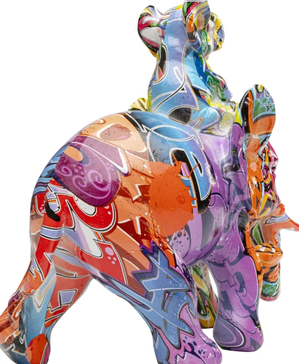 KARE Design Decofiguur Elefant Dumbo Uno Graffiti