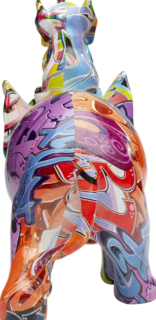 KARE Design Decofiguur Elefant Dumbo Uno Graffiti