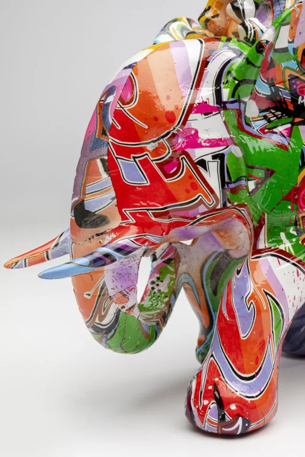 KARE Design Decofiguur Elefant Dumbo Uno Graffiti