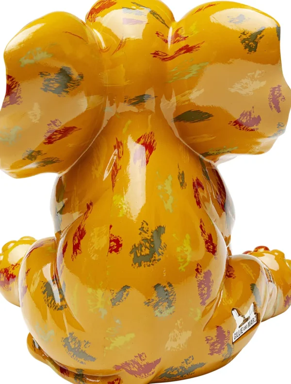 KARE Design Decofiguur Elephant Dots Yellow 18cm