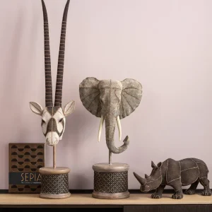 KARE Design Decofiguur Elephant Head Pearls 76cm