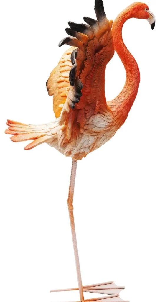 KARE Design Decofiguur Flamingo Road Fly 66cm