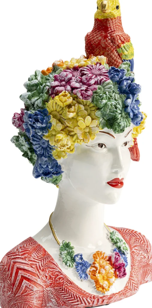 KARE Design Decofiguur Flower Girl 50cm