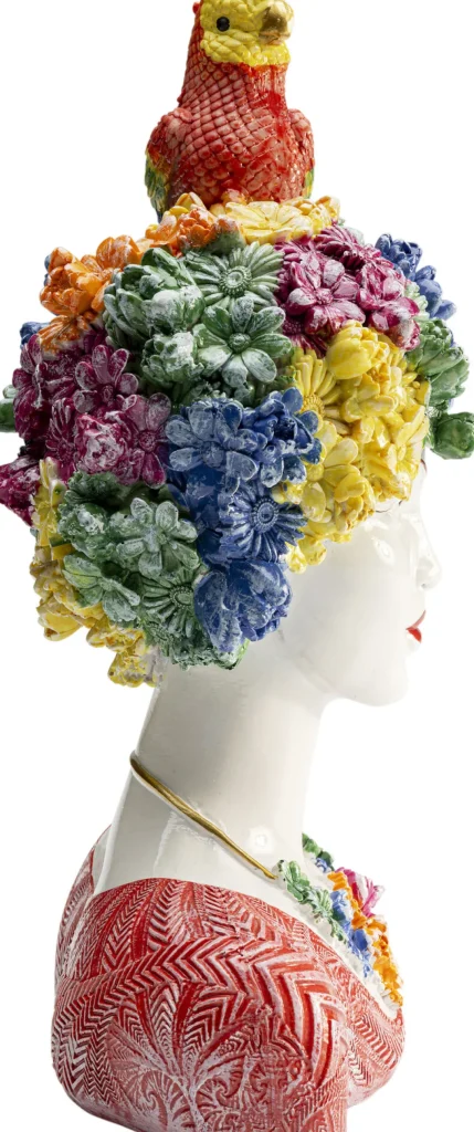 KARE Design Decofiguur Flower Girl 50cm