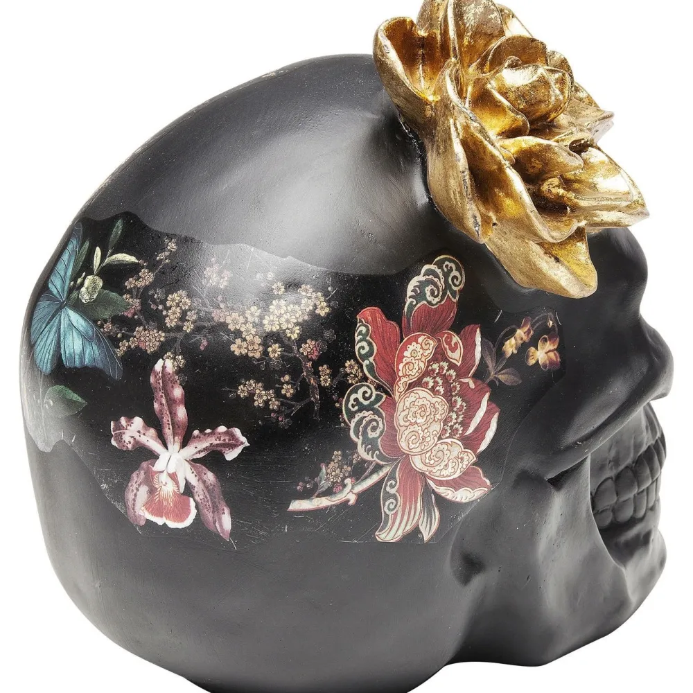 decofiguur_flower_skull_cm_3.webp KARE Design Decofiguur Flower Skull 22cm