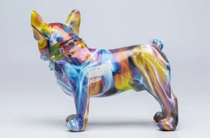 KARE Design Decofiguur Frenchie Bunt