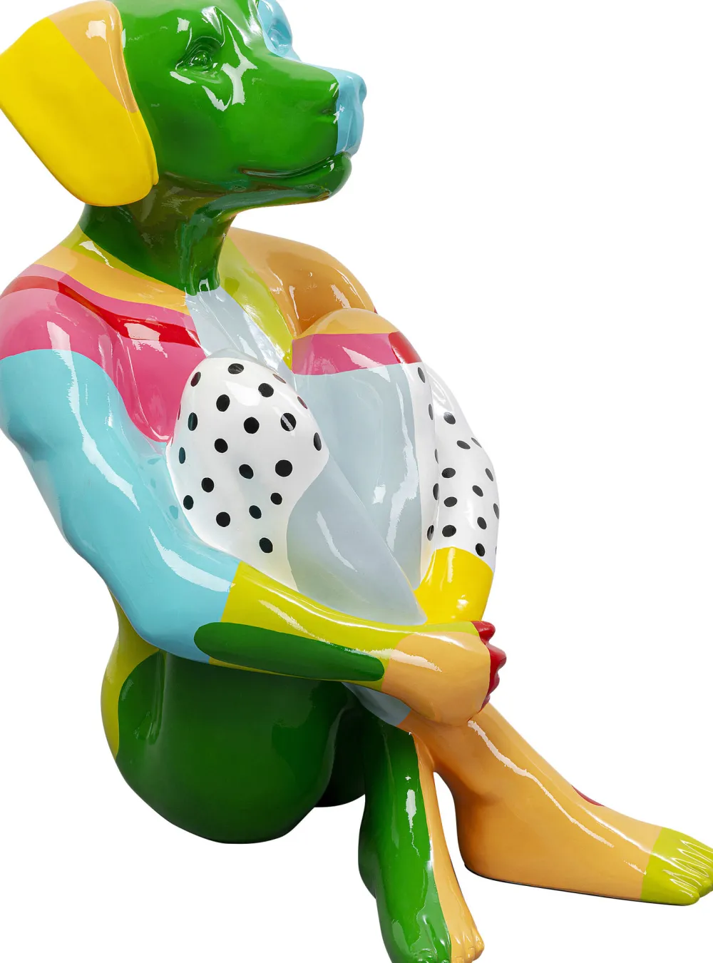 KARE Design Decofiguur Gangster Dog Colore 80cm