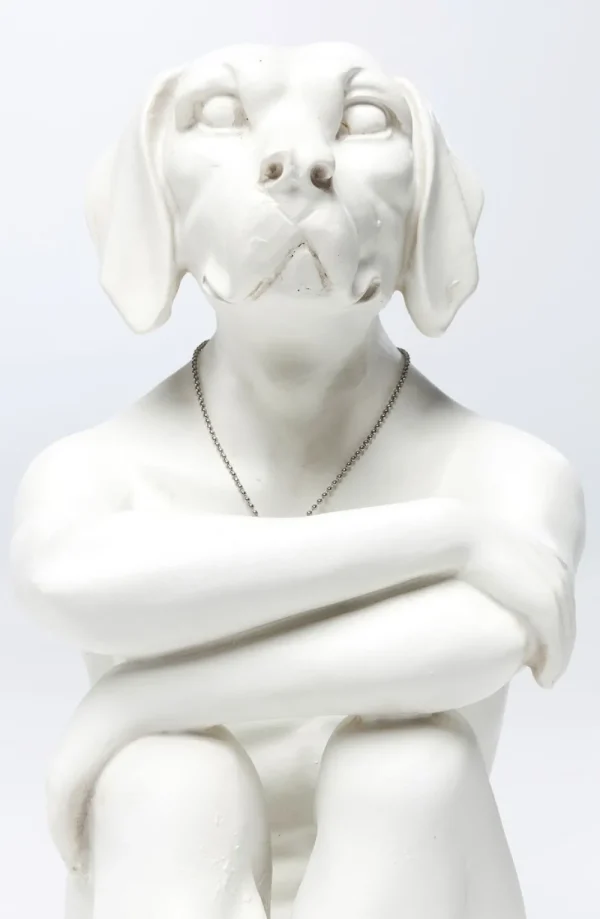 KARE Design Decofiguur Gangster Dog Creme