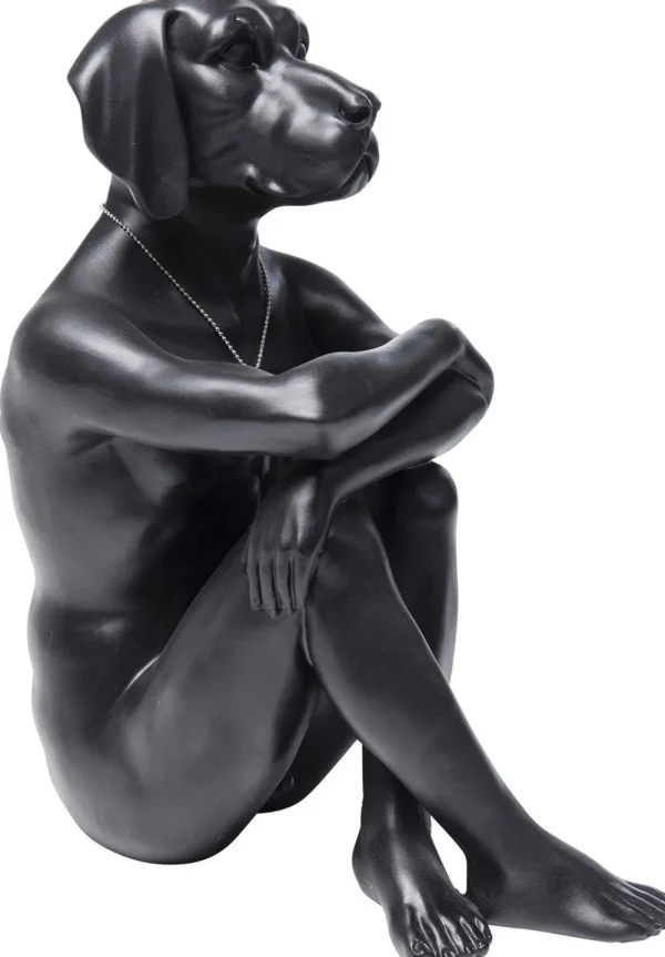 KARE Design Decofiguur Gangster Dog Zwart