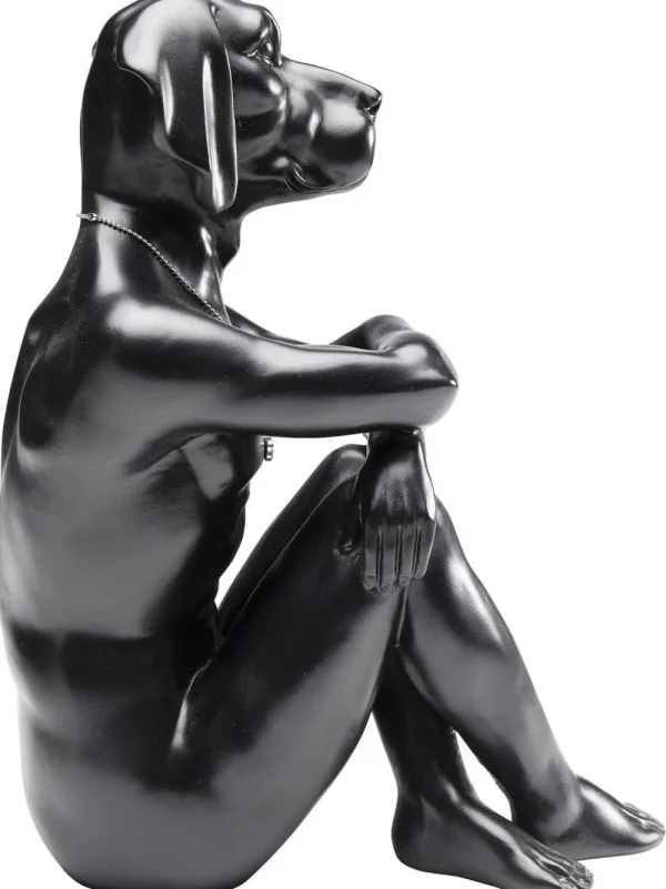 KARE Design Decofiguur Gangster Dog Zwart