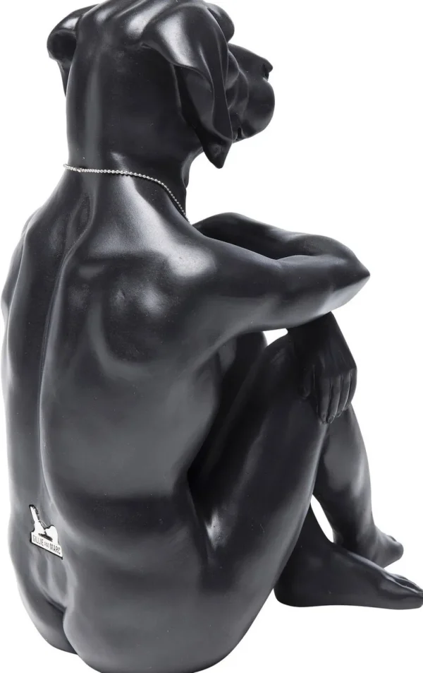 KARE Design Decofiguur Gangster Dog Zwart