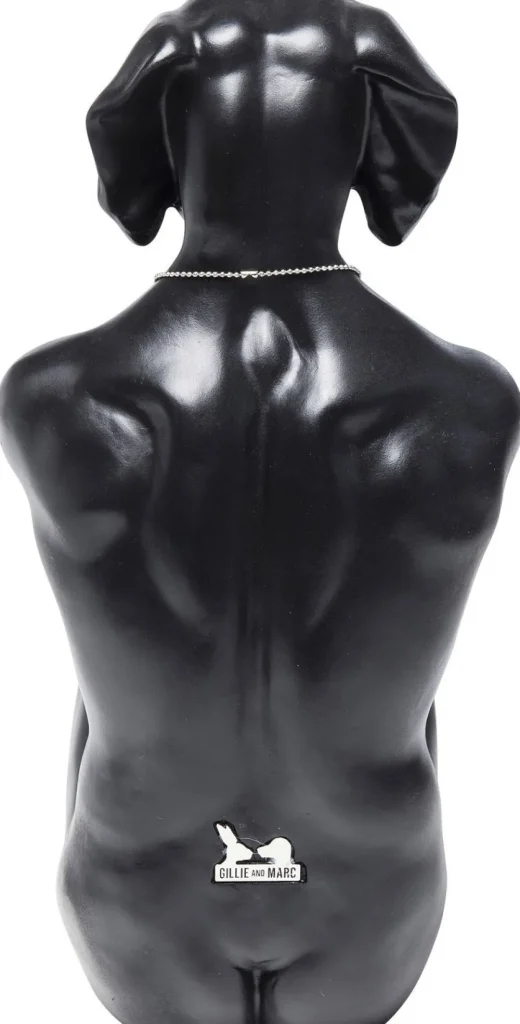 KARE Design Decofiguur Gangster Dog Zwart