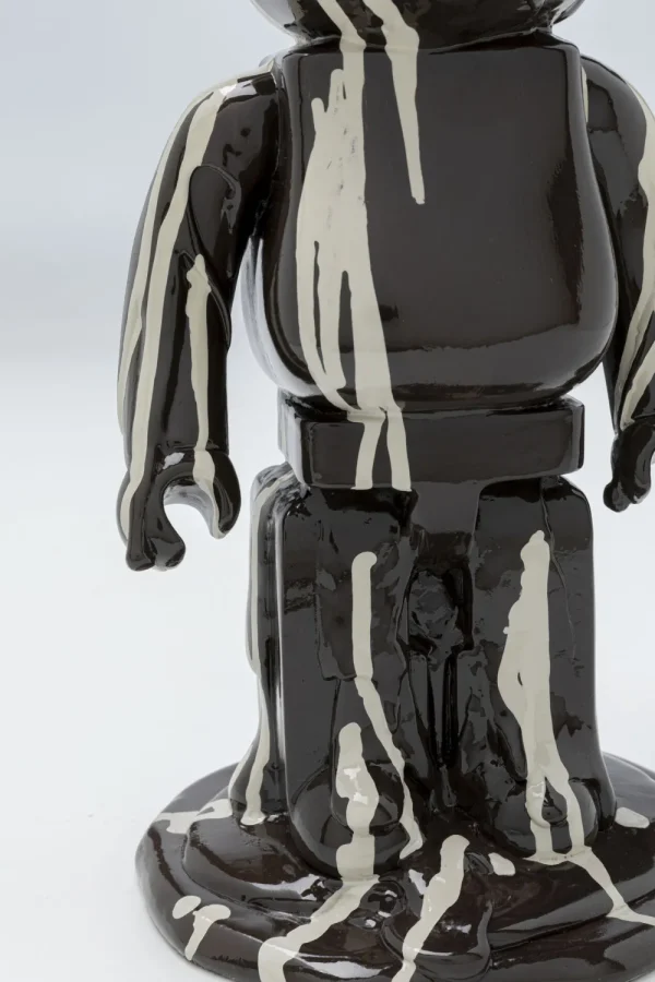 KARE Design Decofiguur Gelato Bear Black 40cm