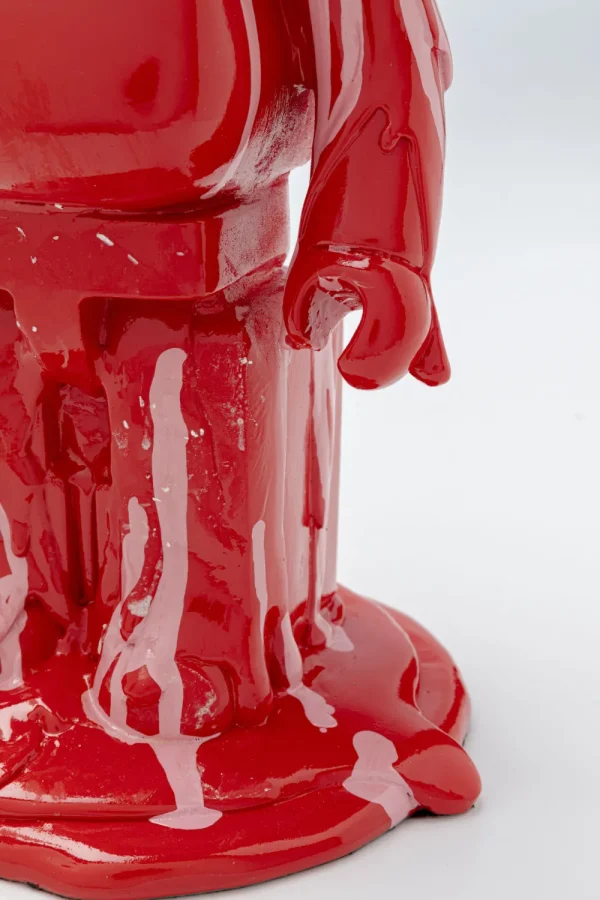 KARE Design Decofiguur Gelato Bear Red 40cm