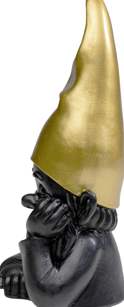 KARE Design Decofiguur Gnome Black 21cm