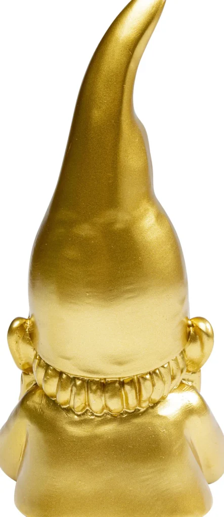 KARE Design Decofiguur Gnome Gold 21cm