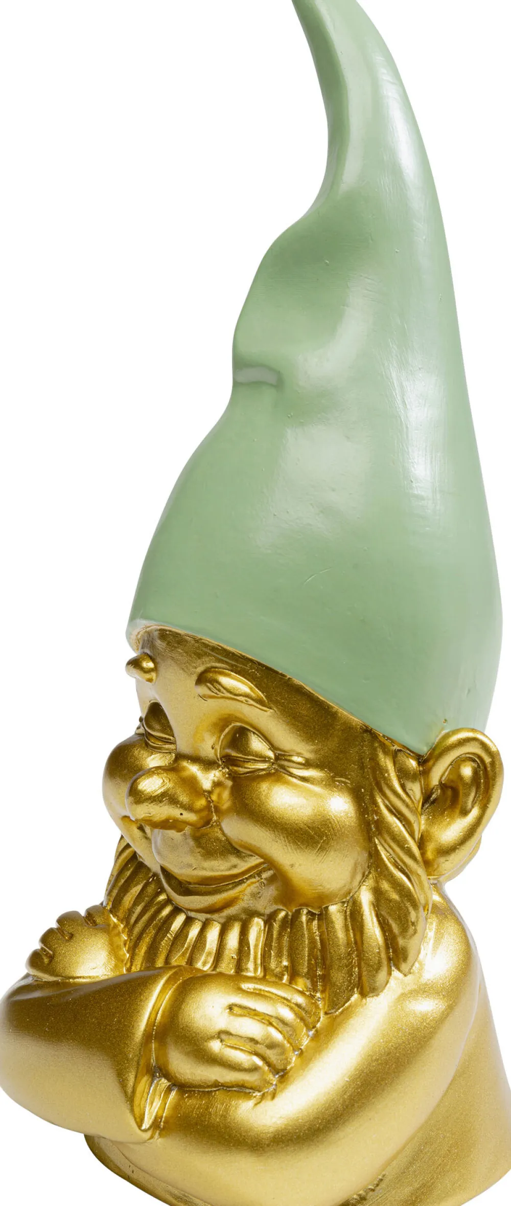 decofiguur_gnome_gold_green_cm_0.webp KARE Design Decofiguur Gnome Gold Green 21cm