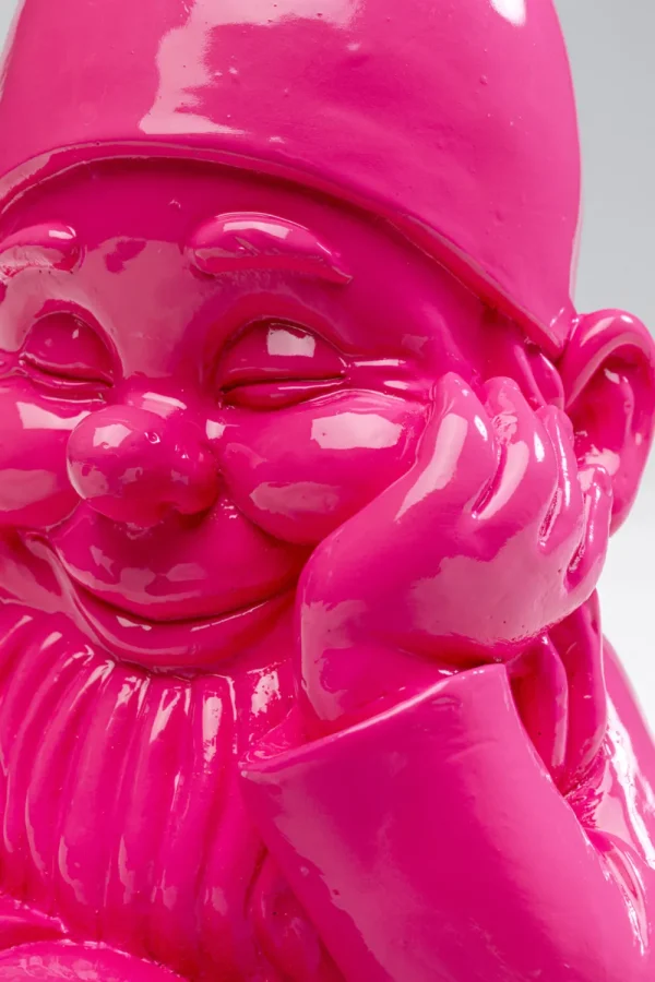 KARE Design Decofiguur Gnome Pink 21cm