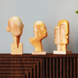 KARE Design Decofiguur Half A Face 30cm