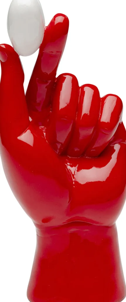 KARE Design Decofiguur Holding Heart 26cm