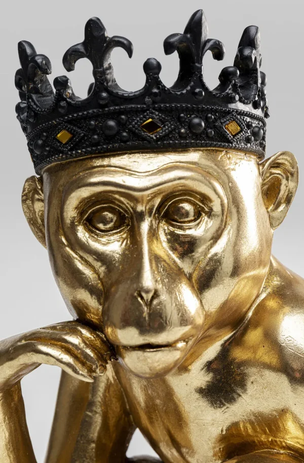 KARE Design Decofiguur King Lui Goud 35cm