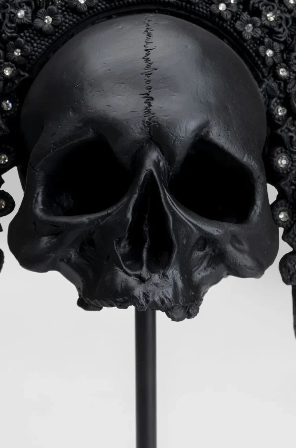 KARE Design Decofiguur King Skull Zwart