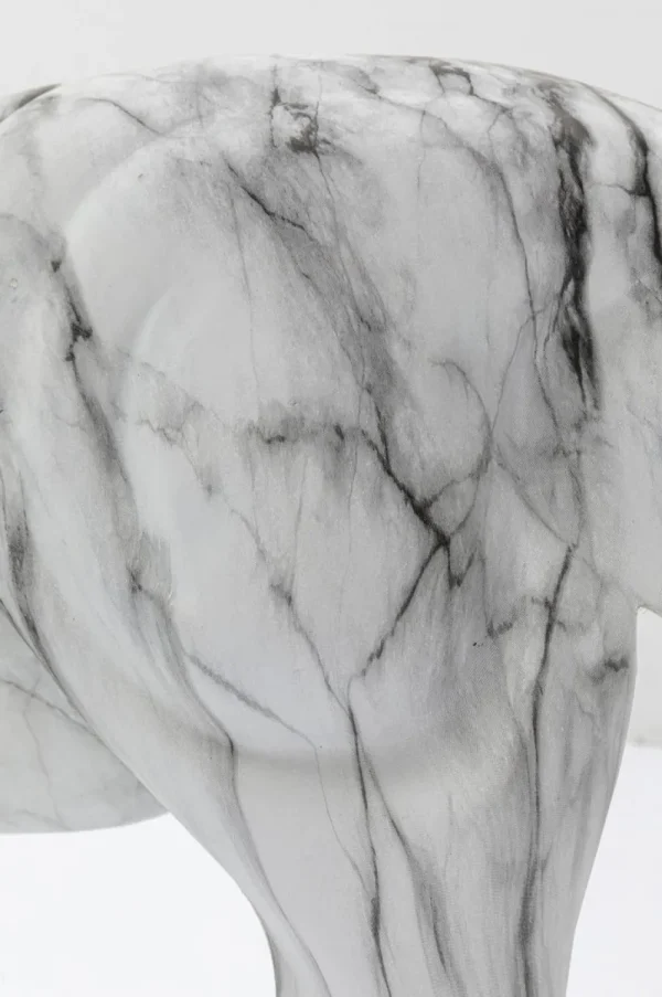 KARE Design Decofiguur Leopard Marmer 95cm