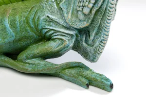 KARE Design Decofiguur Lizard Green 35cm
