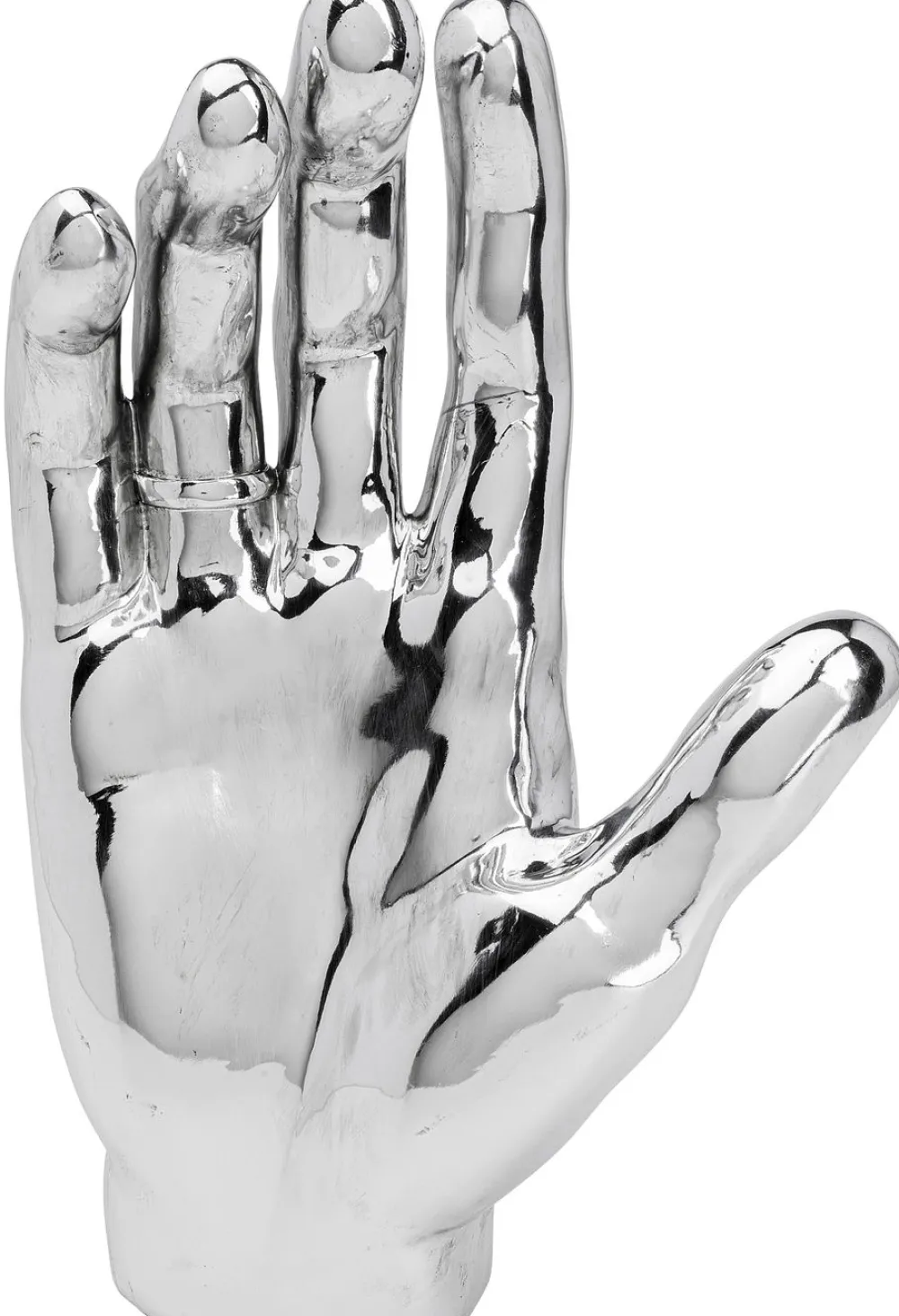 decofiguur_mano_diamond_ring_zilver_0.webp KARE Design Decofiguur Mano Diamond Ring Zilver
