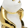 KARE Design Decofiguur Panda Gold 19cm