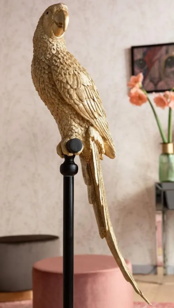 KARE Design Decofiguur Parrot Goud