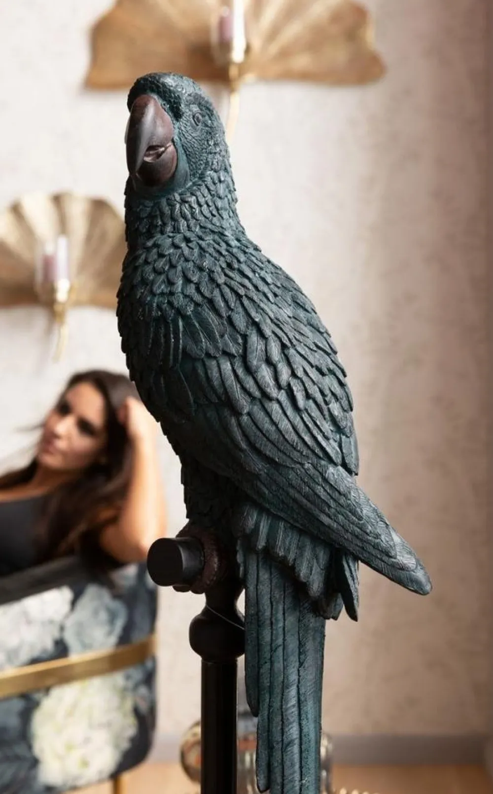 decofiguur_parrot_petrol_7.webp KARE Design Decofiguur Parrot Petrol