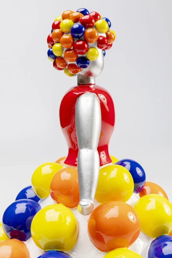 KARE Design Decofiguur Primaballerina Pom Colore 34cm