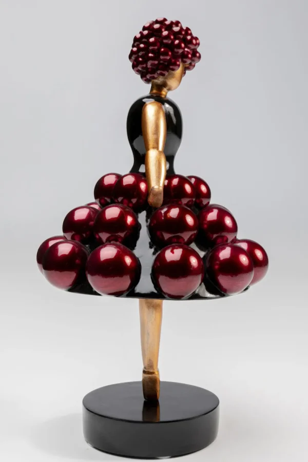 KARE Design Decofiguur Primaballerina Pom Purple 35cm