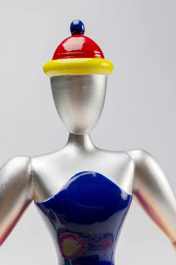 KARE Design Decofiguur Primaballerina Stripes 35cm