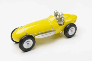 KARE Design Decofiguur Racing Car Yellow 9cm