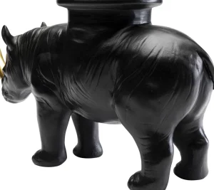 KARE Design Decofiguur Rhino Black 41cm