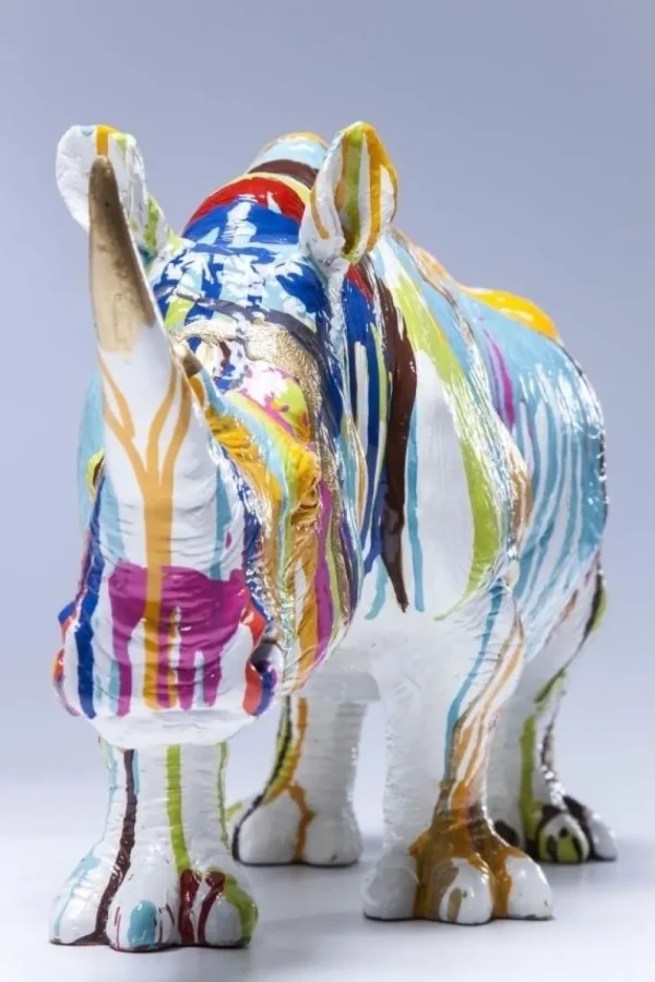 KARE Design Decofiguur Rhino Colore 26cm
