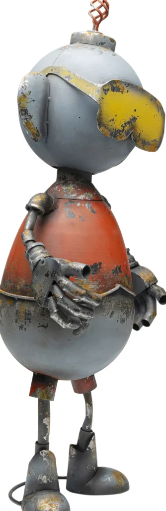 KARE Design Decofiguur Robot Anthony 92cm