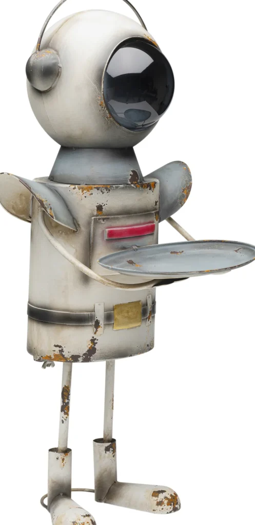 KARE Design Decofiguur Robot Gottlieb 74cm