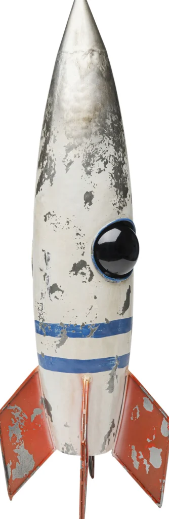 KARE Design Decofiguur Robot Rocket 73cm