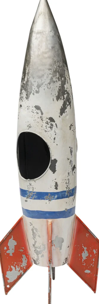KARE Design Decofiguur Robot Rocket 73cm
