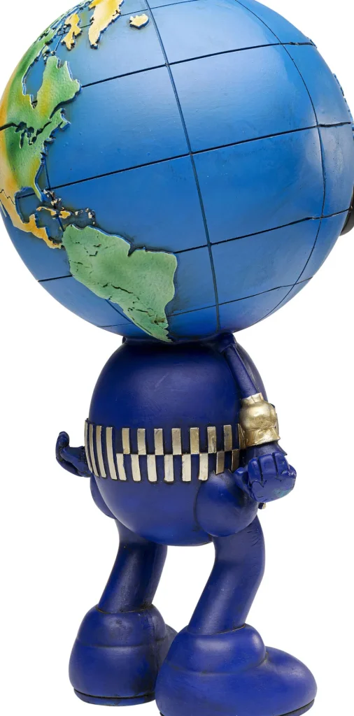 KARE Design Decofiguur Robot World 50cm